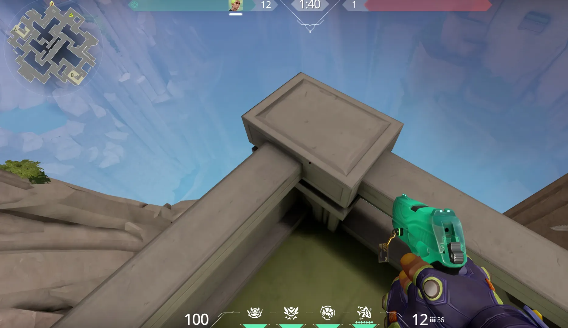 Abyss Post Plant/viper's orb to A Bridge From A Main — Viper lineup on Abyss