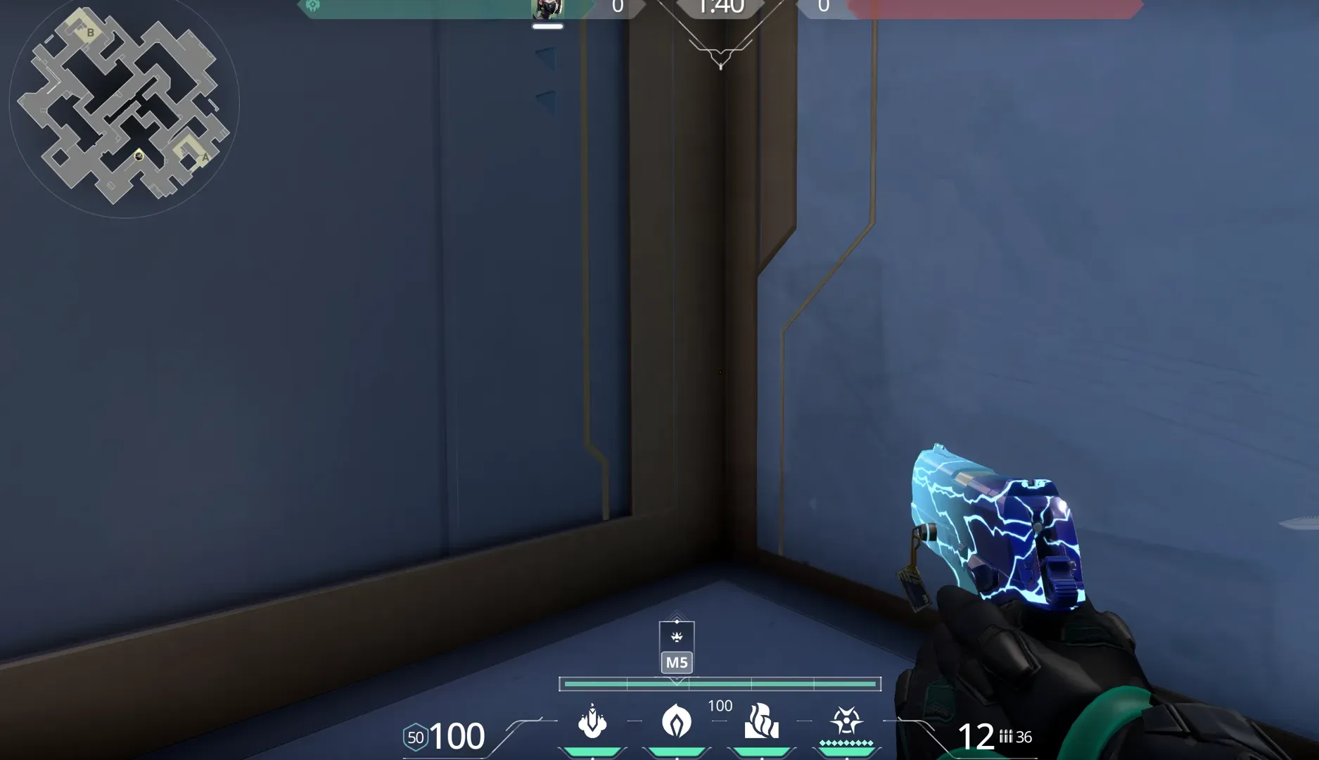 Abyss Viper's Wall A Site — Viper lineup on Abyss