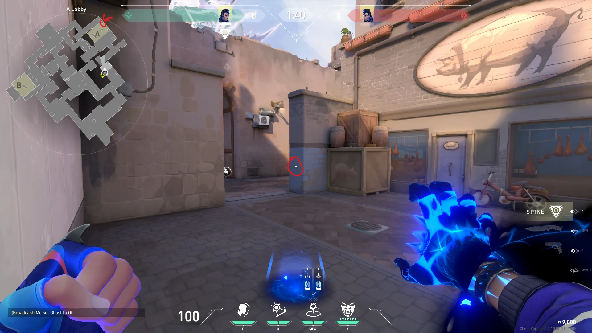 A Lobby to A Site Past Dice — Yoru lineup on Ascent