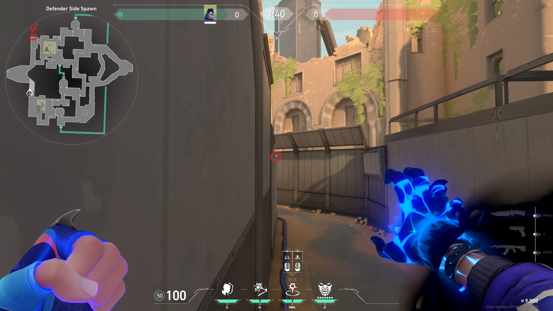 Rotation TP From B Hall to A Tower — Yoru lineup on Bind