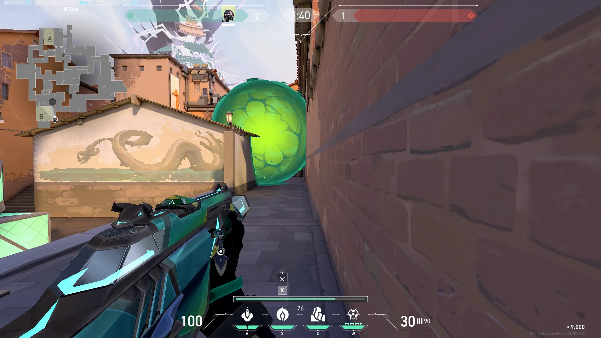 Viper Poison Cloud on Ascent Defense Site B — step 3 of 3: Result
