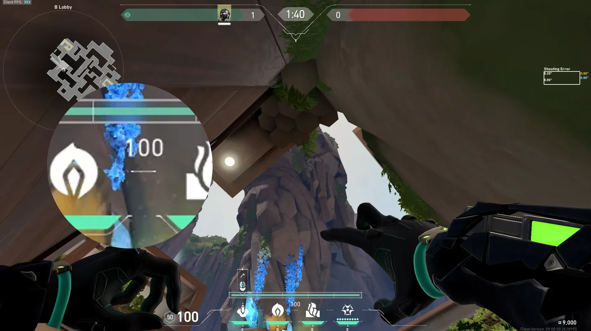 Viper Snake Bite on Abyss Attack Site B — step 2 of 4: Aim — line up the shot