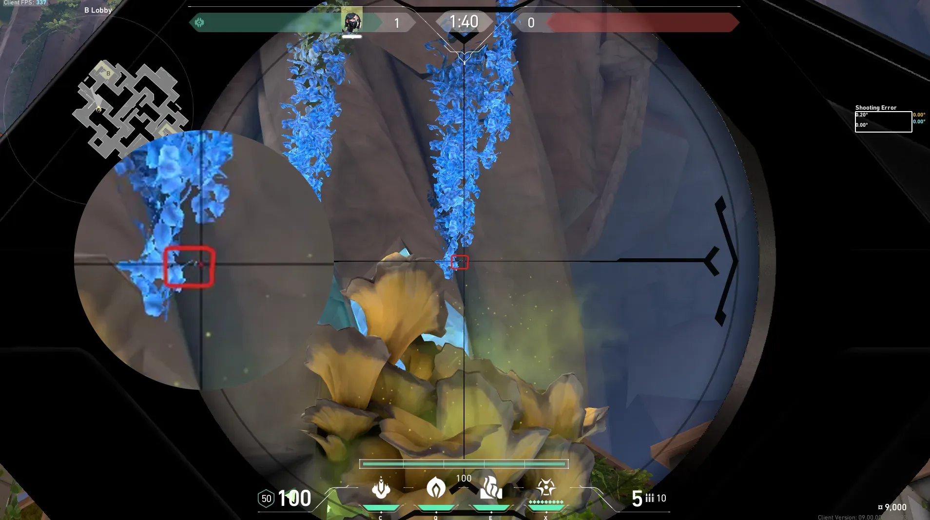 Viper Snake Bite on Abyss Attack Site B — step 3 of 4: Aim — line up the shot
