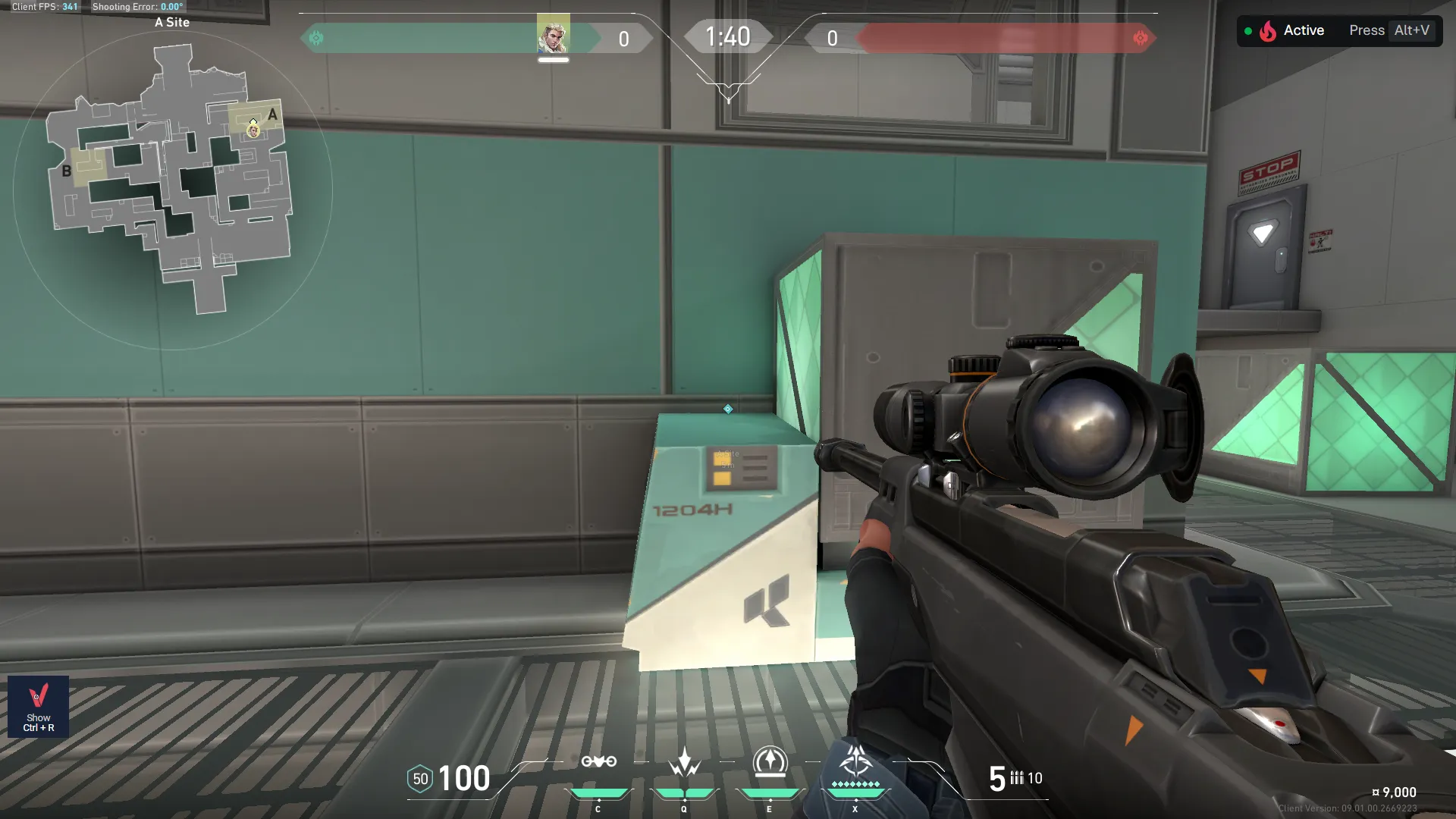 A Site to A Main Recon — Sova lineup on Icebox