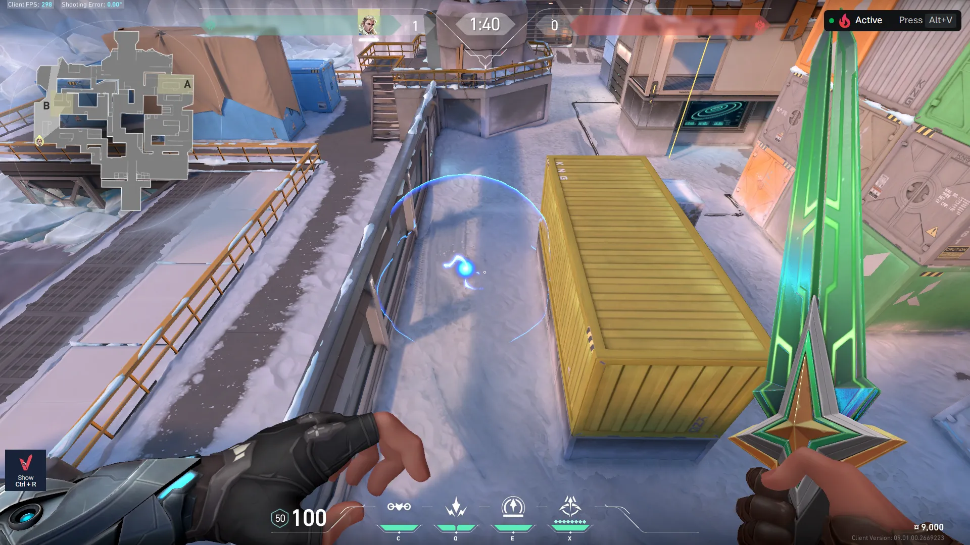 Sova Shock Bolt on Icebox Attack Site B — step 4 of 4: Result