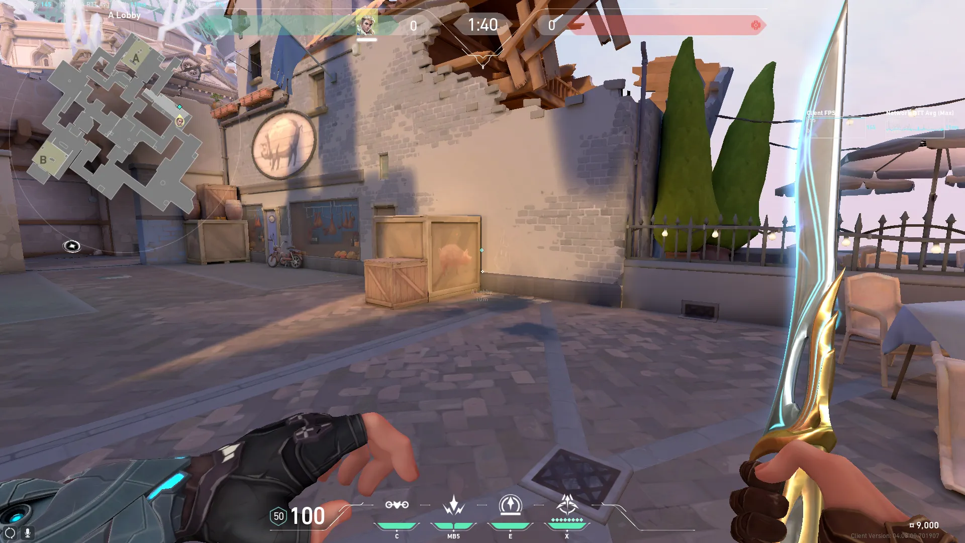 A Lobby to CT Double Shock — Sova lineup on Ascent