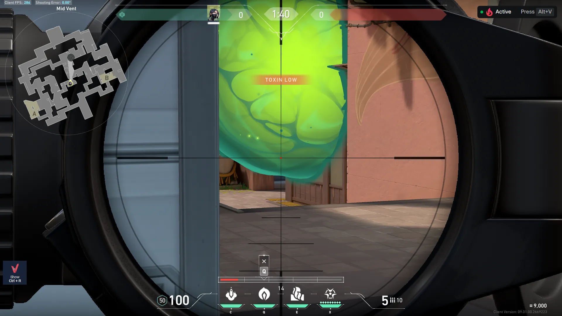 Viper Poison Cloud on Split Defense Mid — step 4 of 4: Result