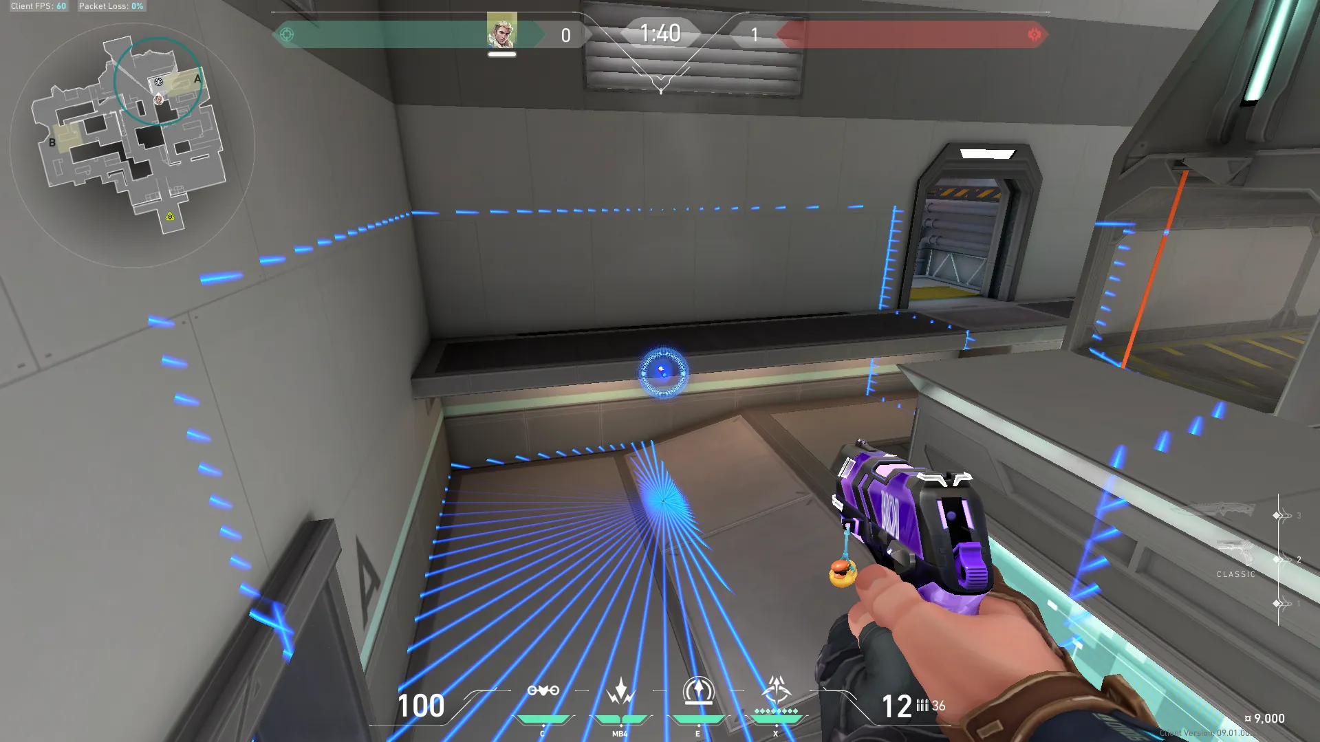 Sova Recon Bolt on Icebox Attack Site A — step 3 of 3: Result
