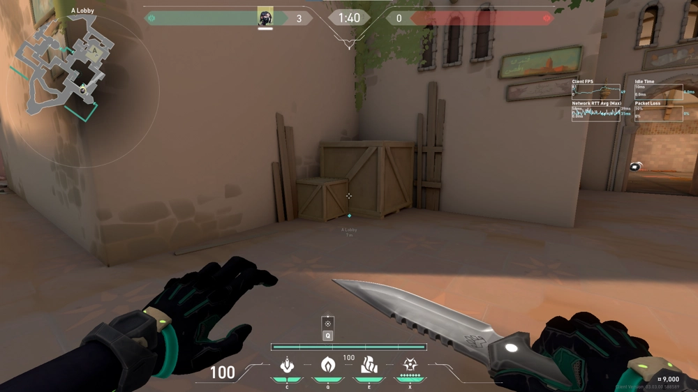 Stall Default A Truck Defuse — Viper lineup on Bind