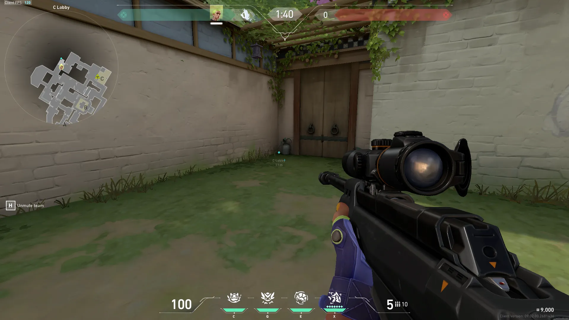 C Lobby to C Default — Gekko lineup on Haven