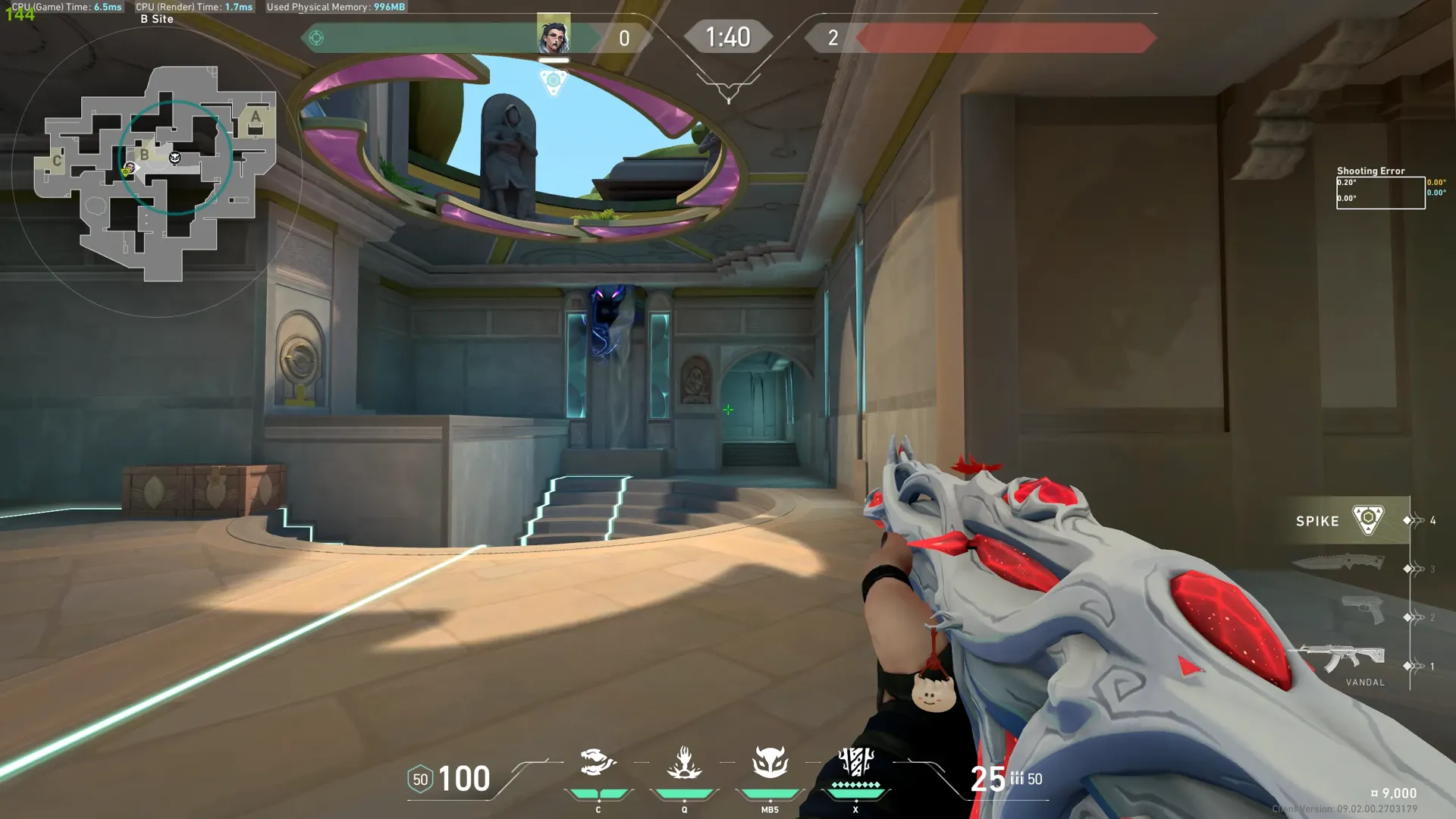 Fade Haunt on Lotus Defense Site B — step 3 of 3: Result