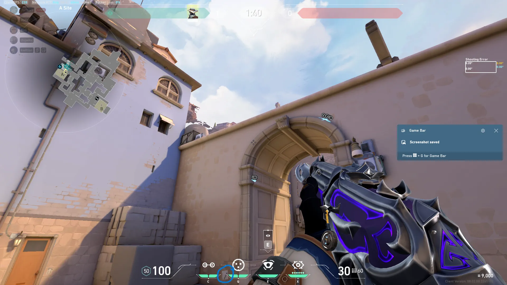 Cypher Cyber Cage on Ascent Defense Site A — step 2 of 2: Result