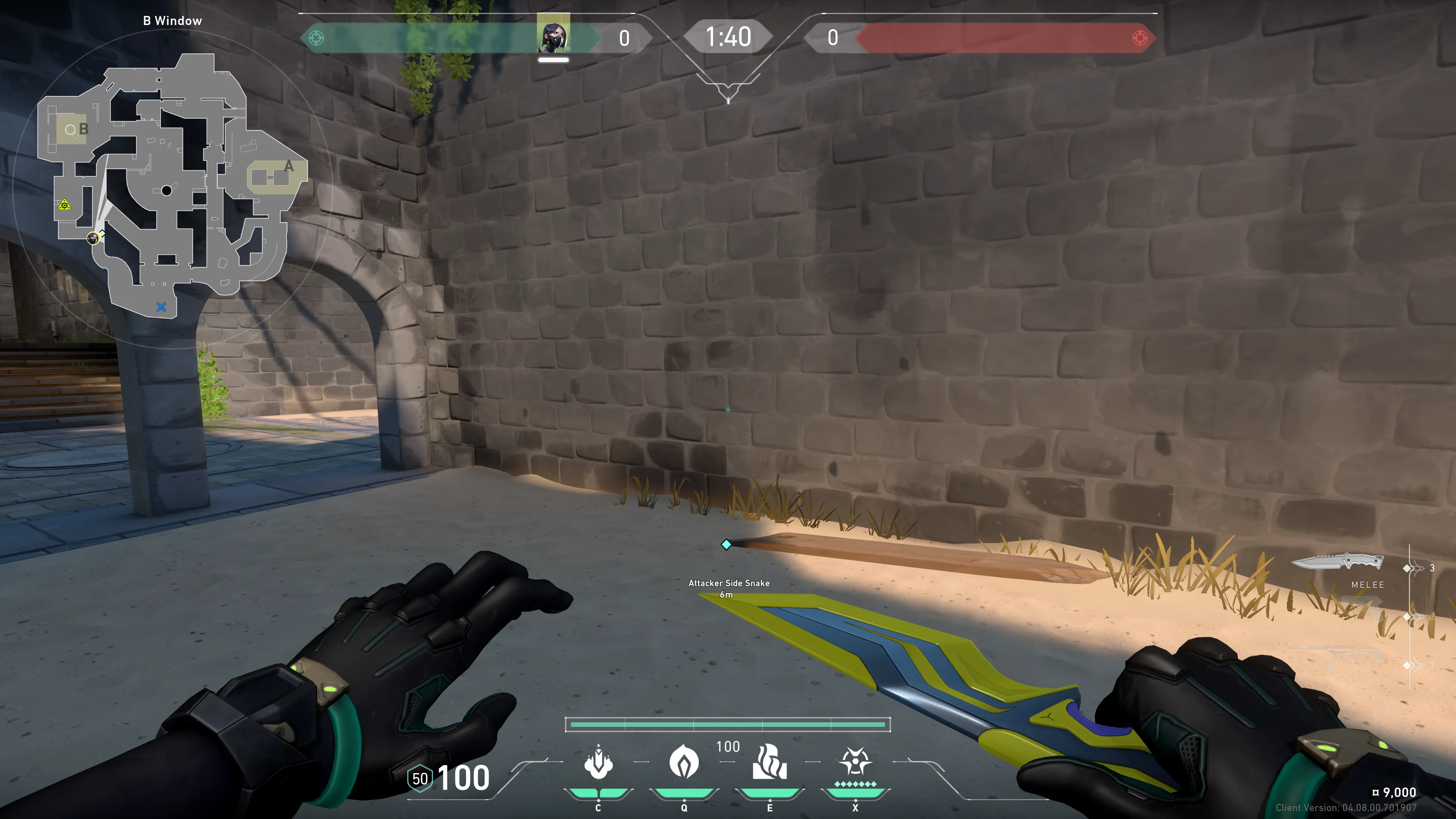Viper Lineup from Attacker Snake to B Site — Viper lineup on Breeze