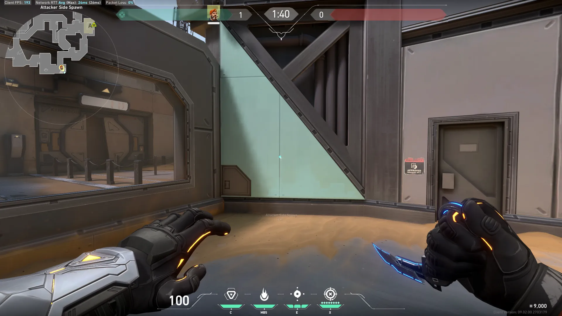 Brimstone Incendiary on Fracture Attack Site A — step 2 of 4: Aim — line up the shot