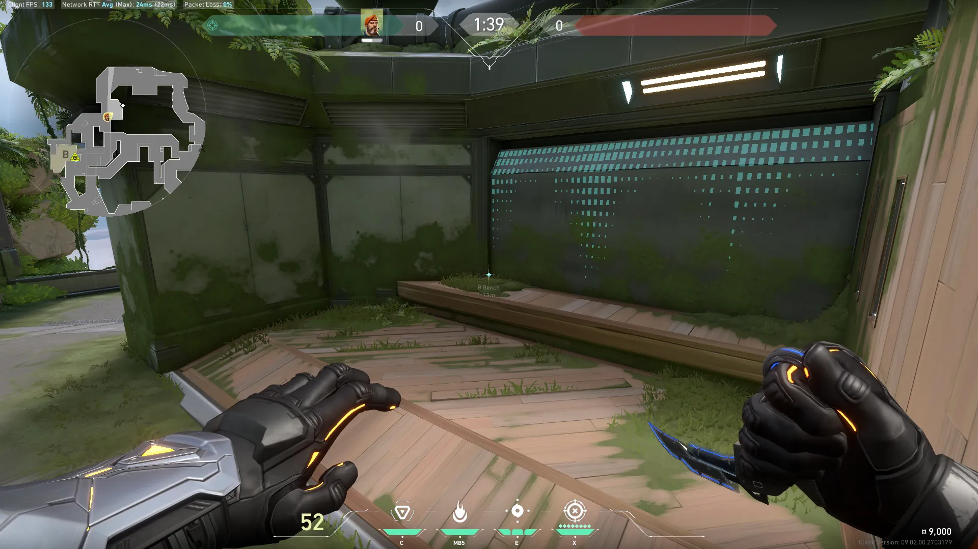 Brimstone Incendiary on Fracture Attack Site B — step 2 of 5: Aim — line up the shot