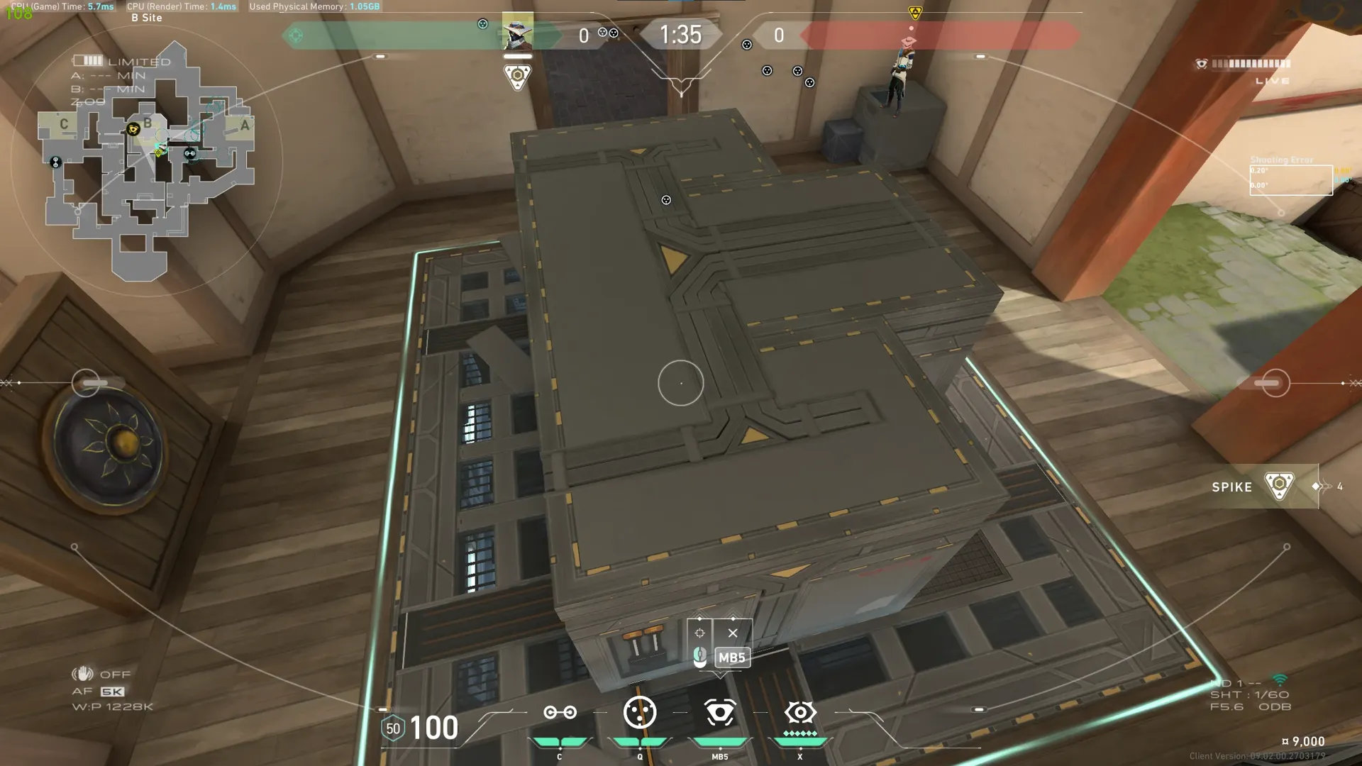 Cypher Spycam on Haven Attack Site B — step 3 of 3: Result