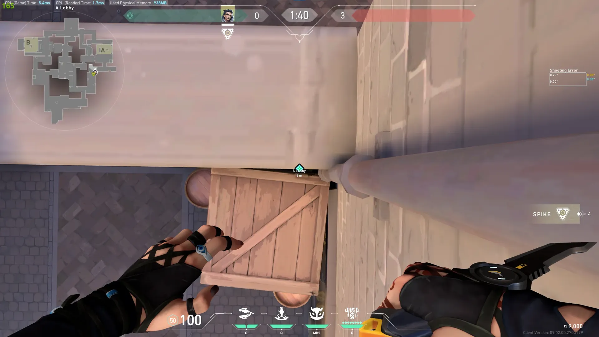 Attacking A Site Seize — Fade lineup on Ascent