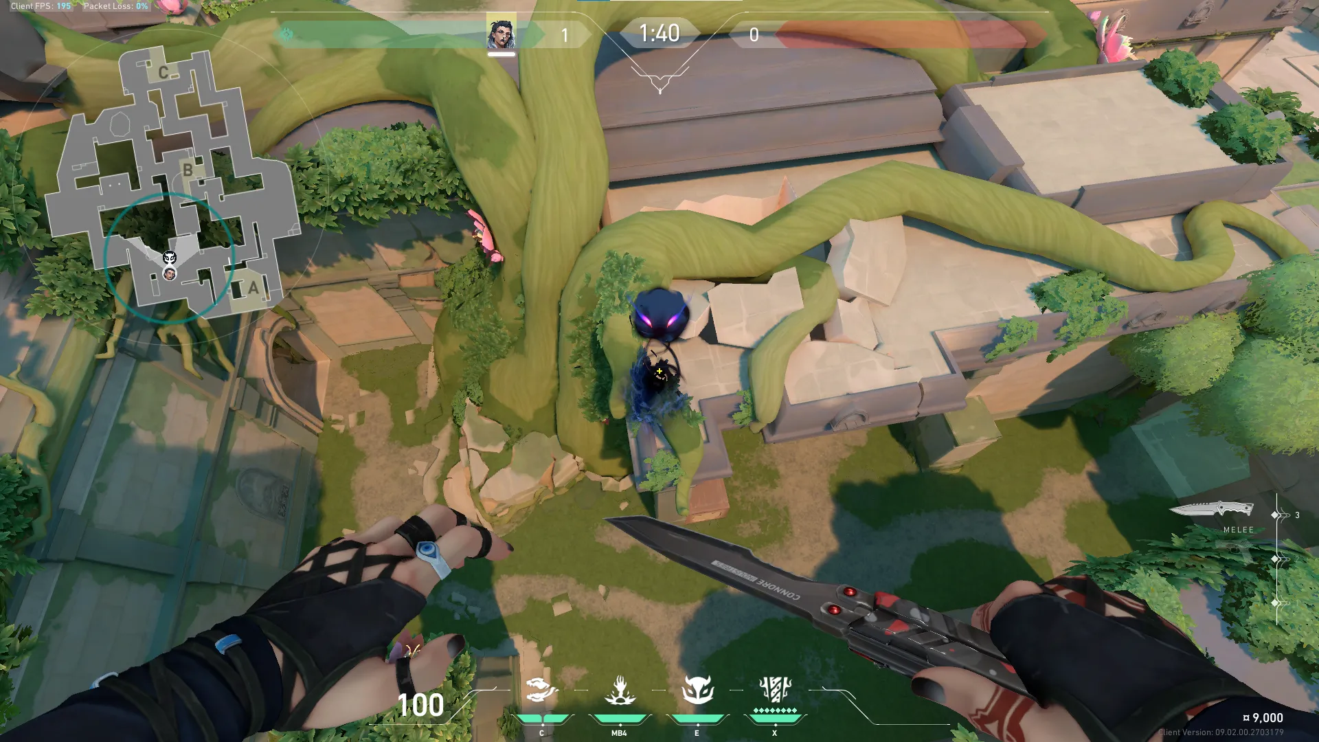 Fade Haunt on Lotus Attack Site A — step 3 of 3: Result