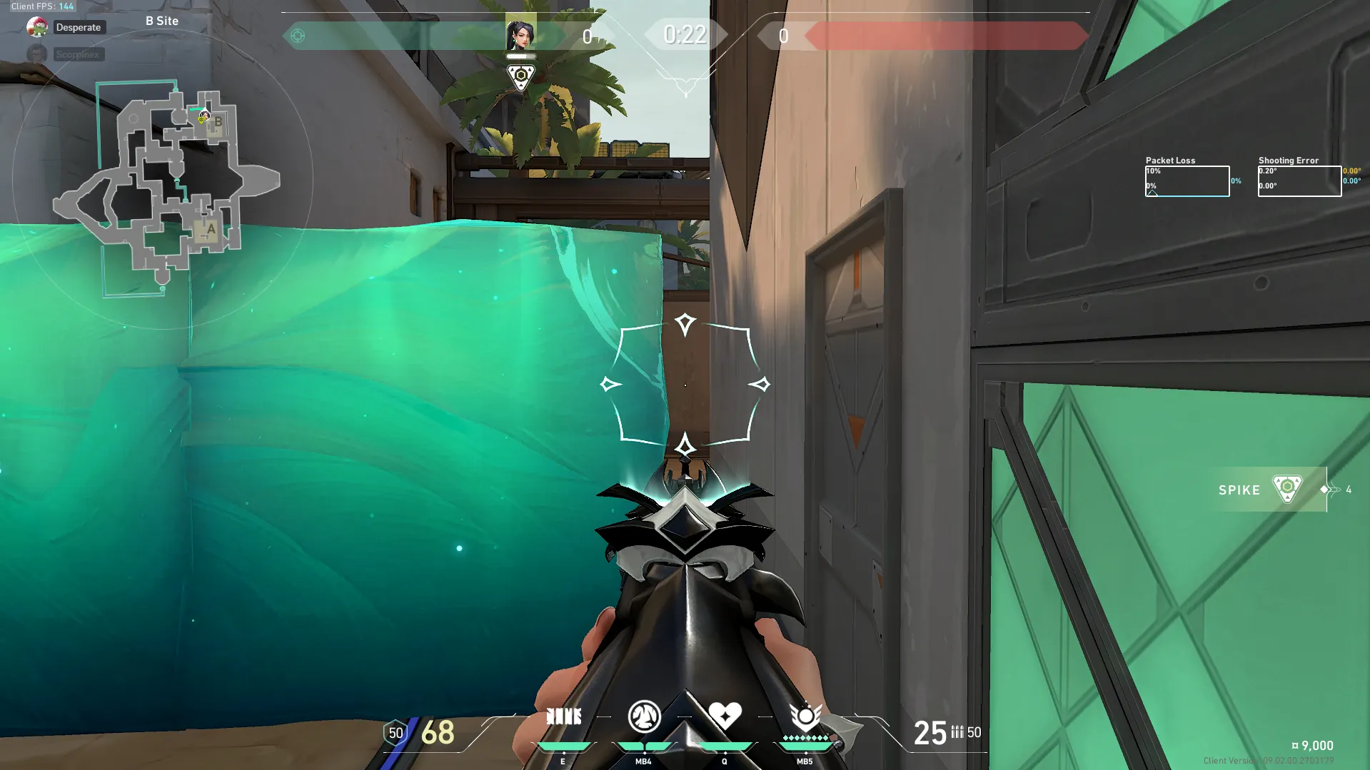 Sage Barrier Orb on Bind Defense Site B — step 4 of 4: Result