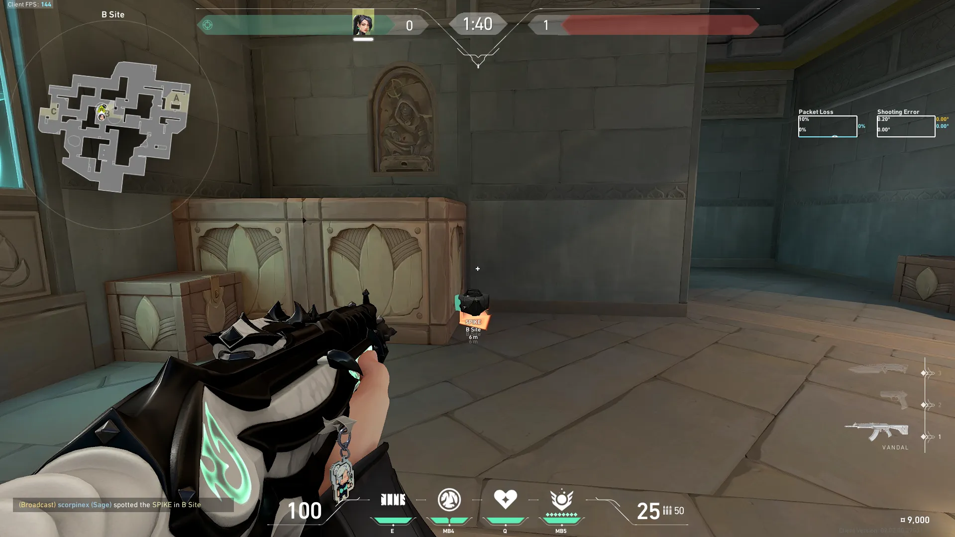 Anti-defuse B Wall — Sage lineup on Lotus