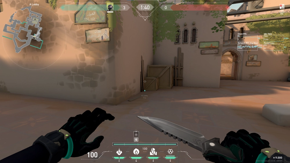 Stall A Boxes Default Defuse — Viper lineup on Bind