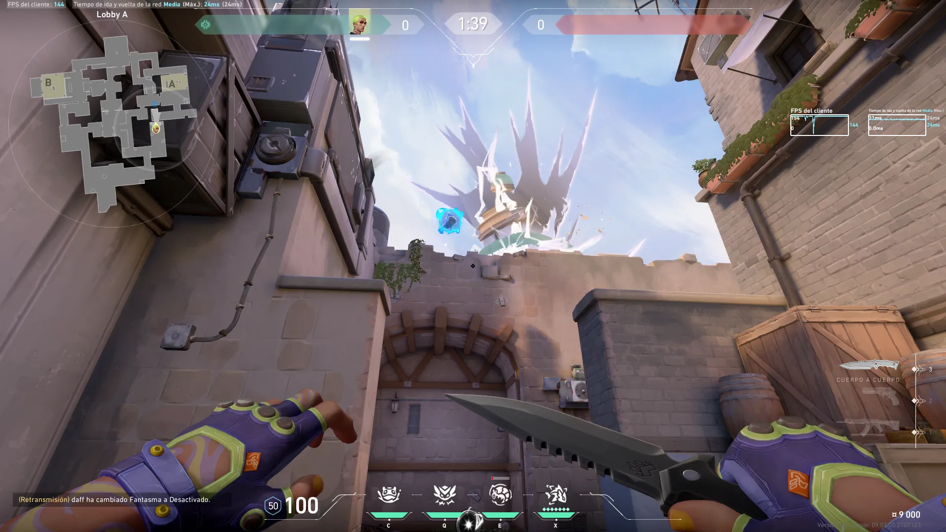 Gekko Dizzy on Ascent Defense Site A — step 4 of 4: Result