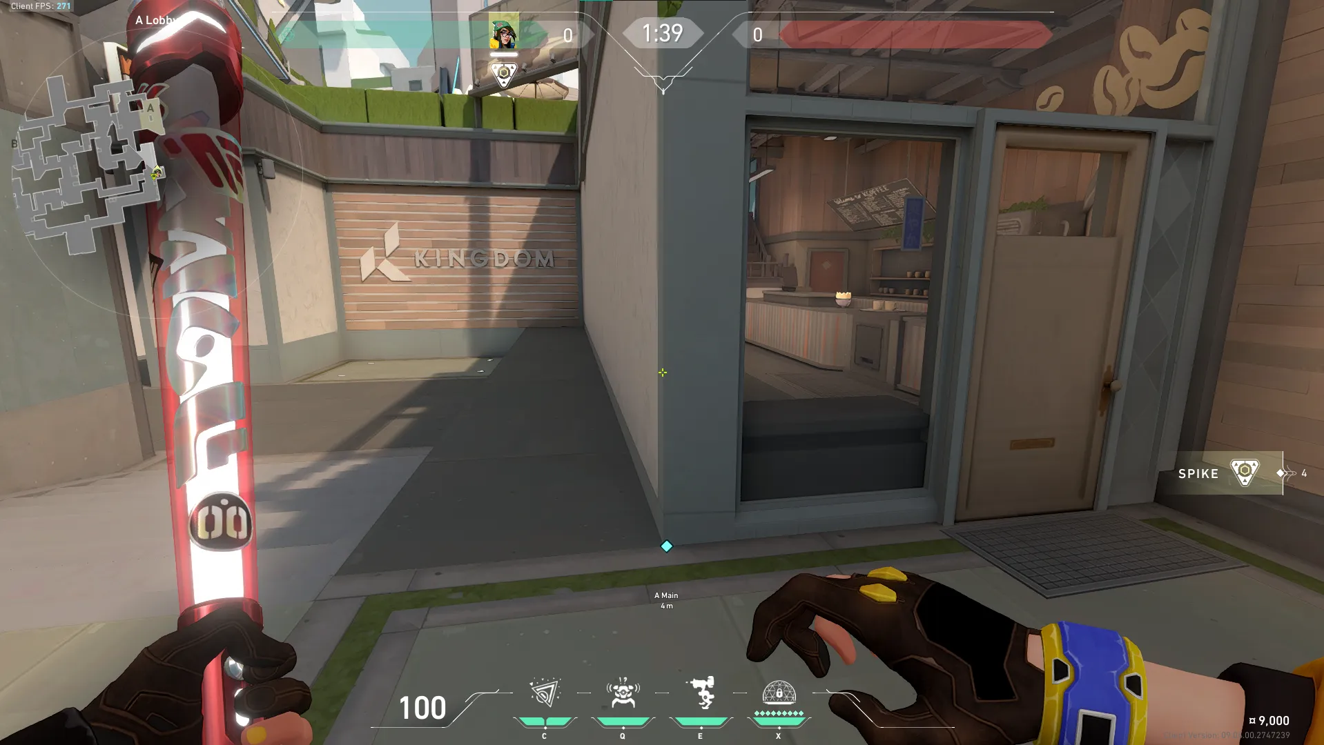 A Lobby → A Heaven — Killjoy lineup on Split