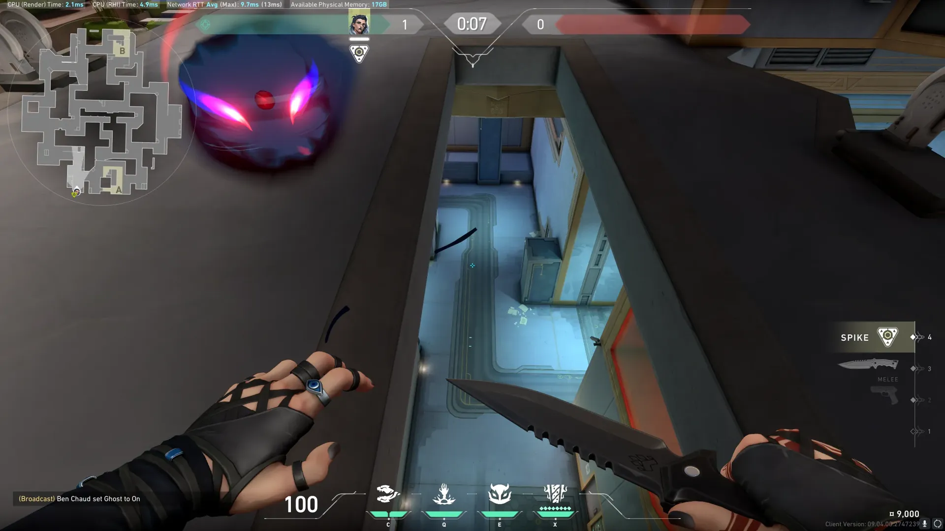 Fade Haunt on Abyss Defense Site A — step 4 of 4: Result