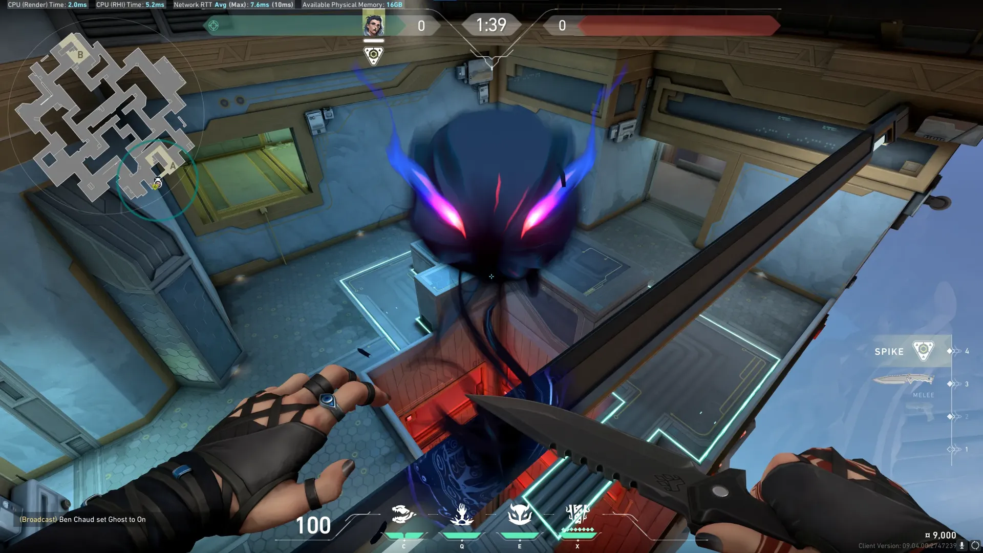Fade Haunt on Abyss Attack Site A — step 4 of 4: Result
