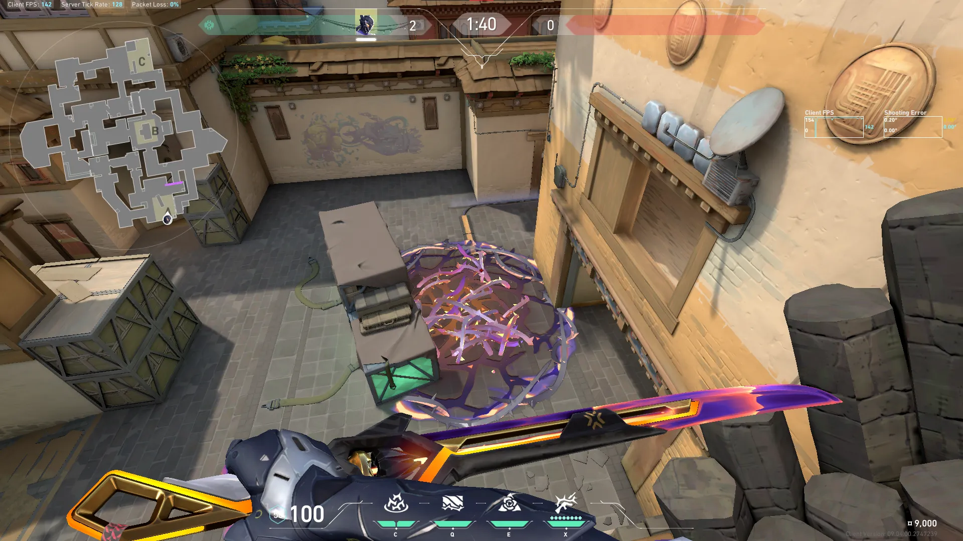 Vyse Razorvine on Haven Attack Site A — step 3 of 3: Result
