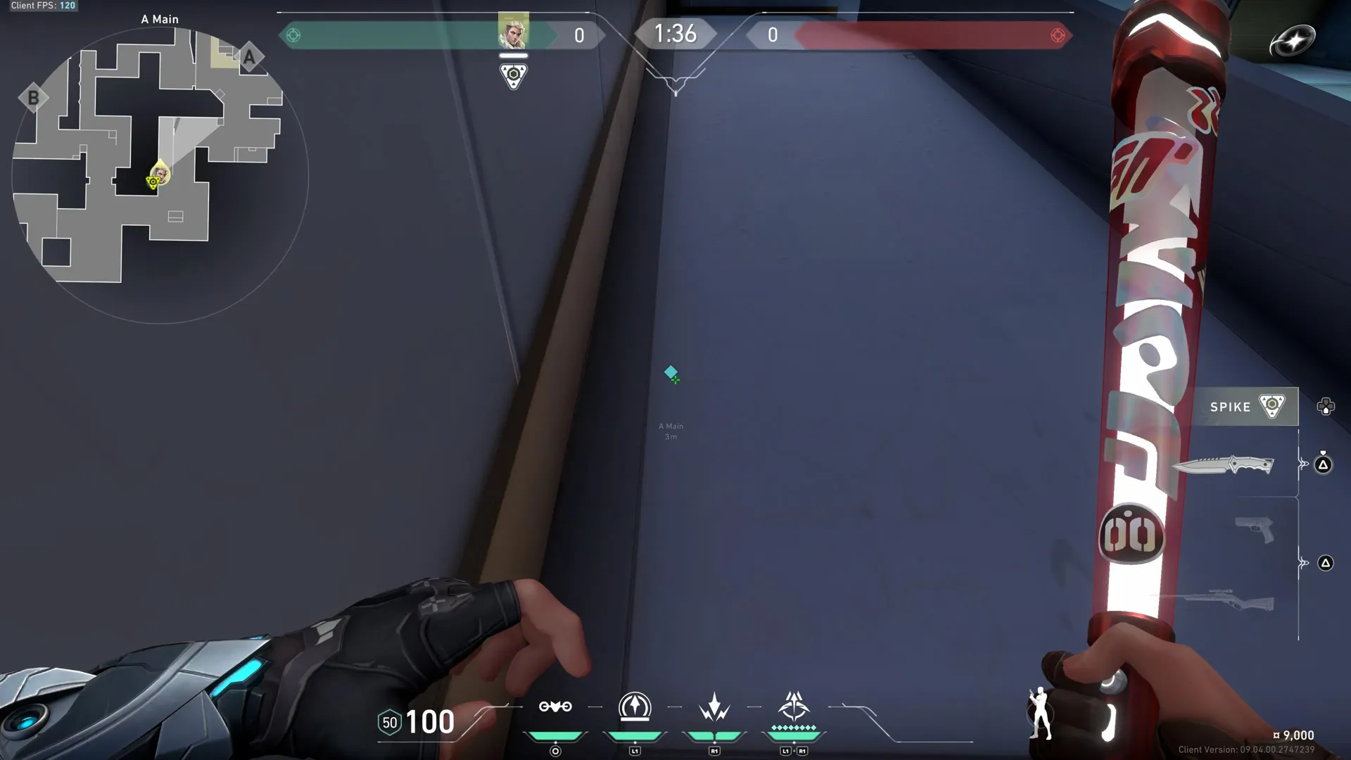A Lobby to A Tower Recon Dart — Sova lineup on Abyss