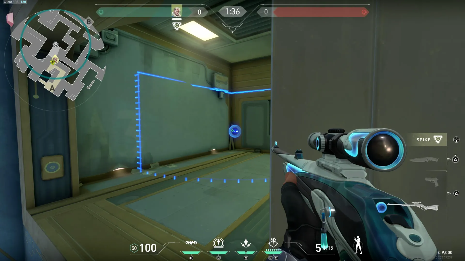 Sova Recon Bolt on Abyss Attack Site A — step 4 of 4: Result