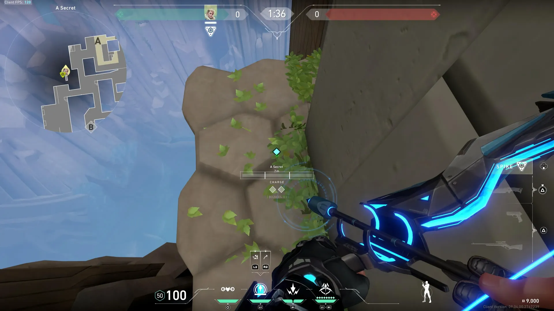 A Secret to A Tower — Sova lineup on Abyss