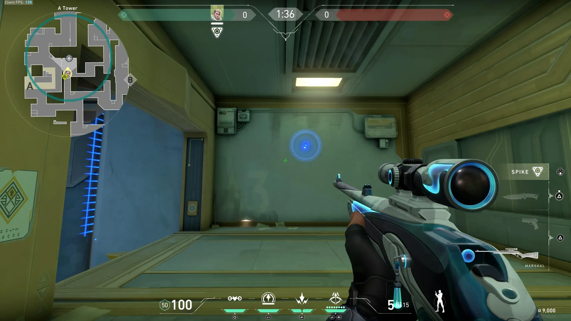 Sova Recon Bolt on Abyss Defense Site A — step 3 of 3: Result