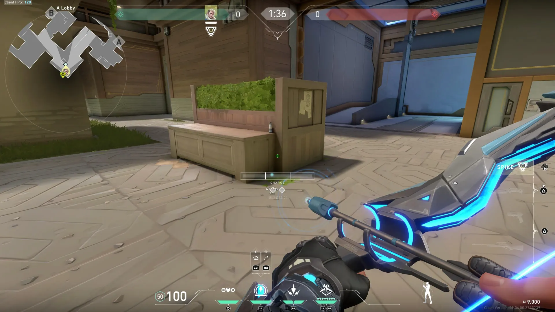 A Lobby to B Site, Good for Faking! — Sova lineup on Abyss