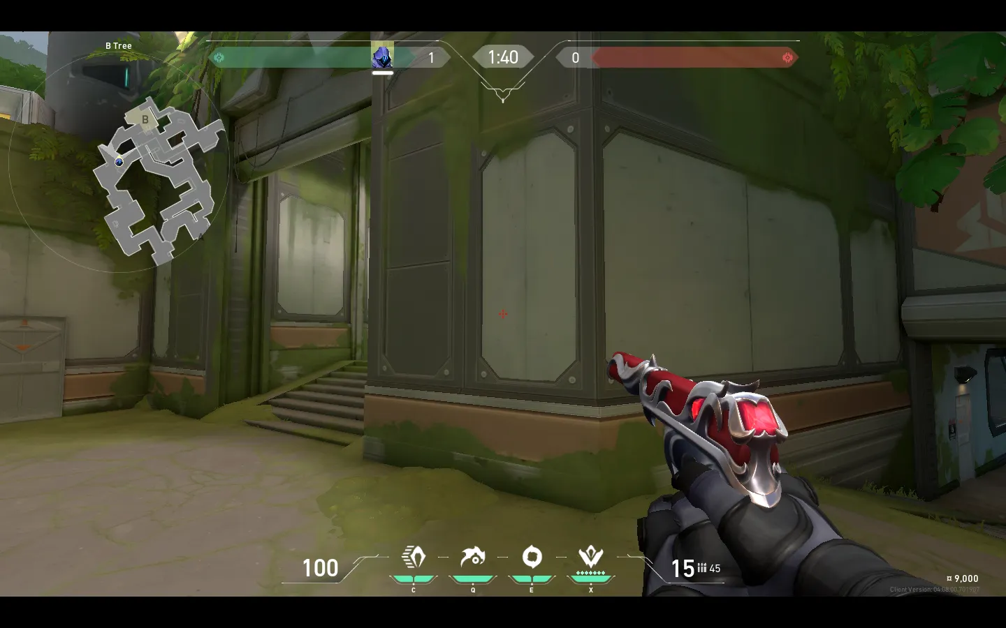 Aggressive Shroud Step for Pushing B Site — Omen lineup on Fracture