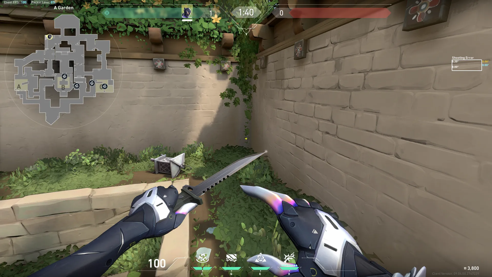 Vyse Haven A Site Heaven Anti-peek — Vyse lineup on Haven