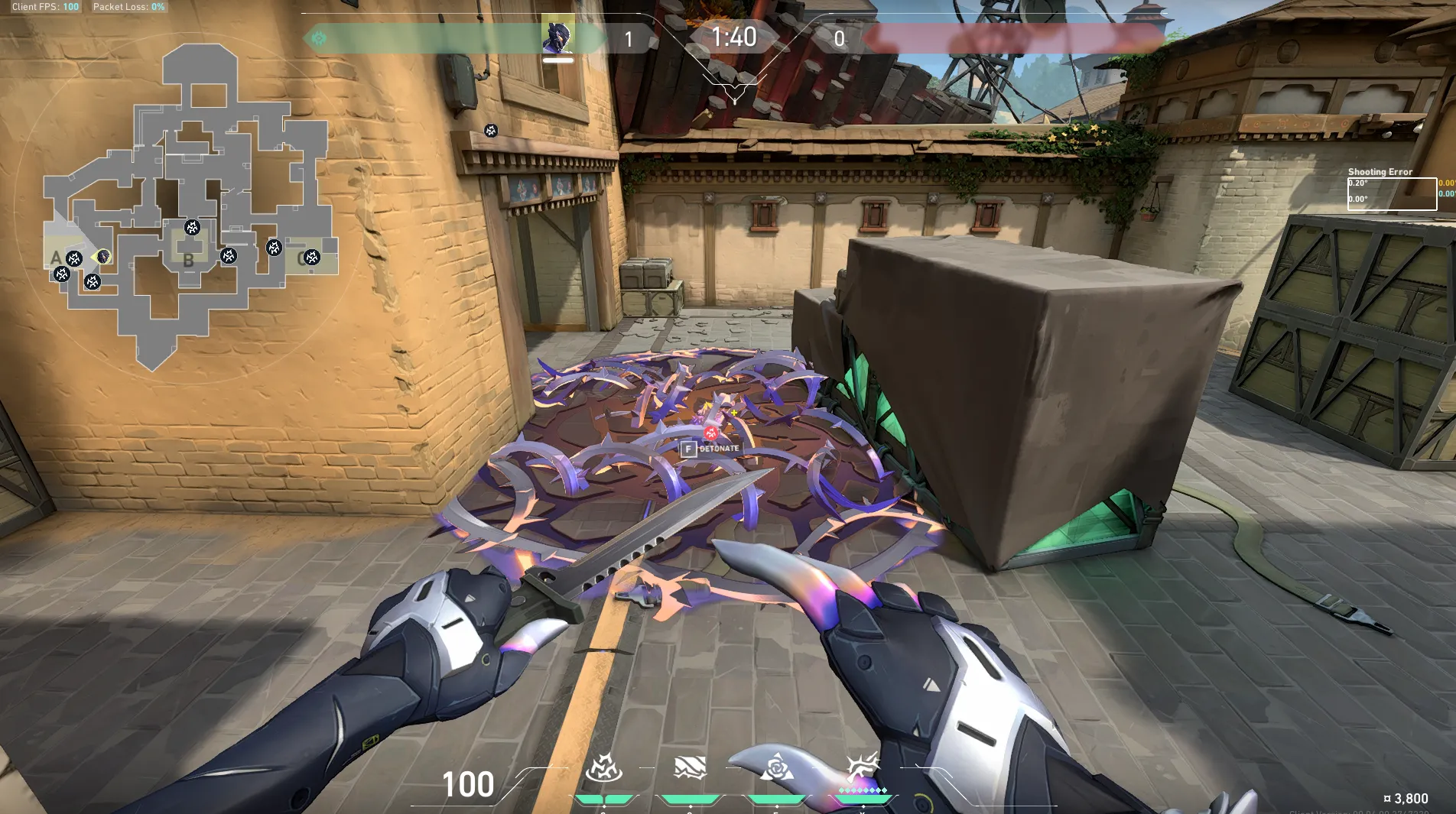 Vyse Razorvine on Haven Attack Site A — step 3 of 3: Result