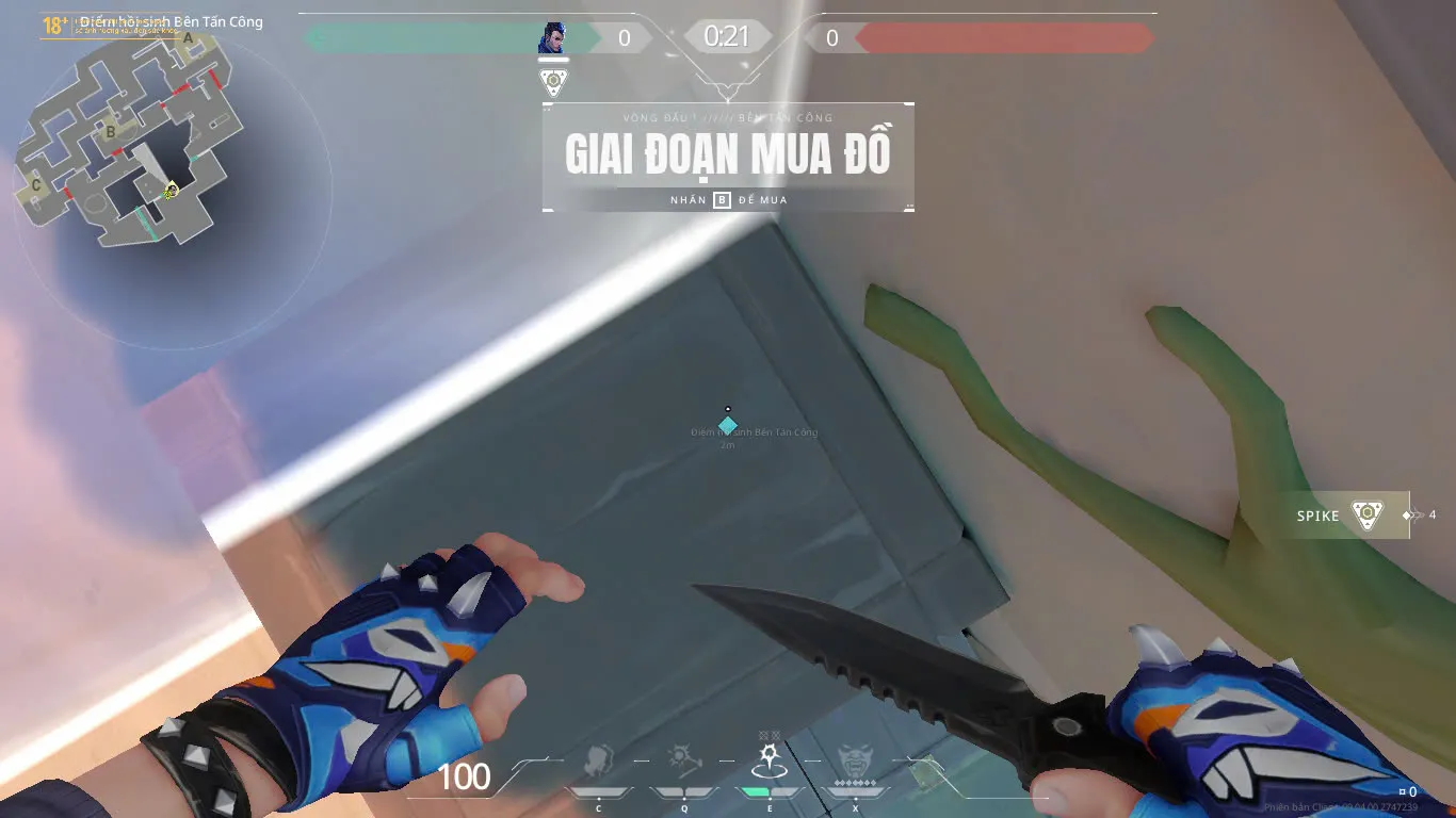 Attacker Site Spawn to B Site — Yoru lineup on Lotus