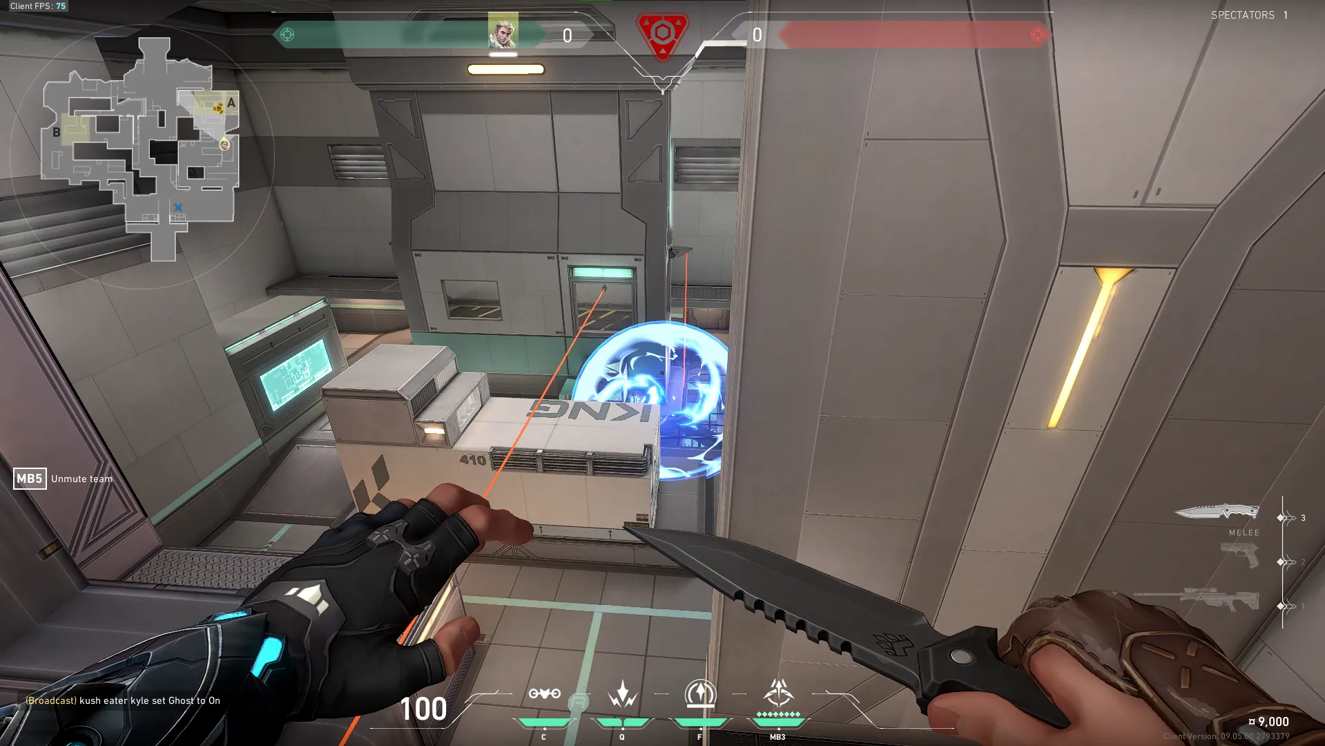 Sova Shock Bolt on Icebox Attack Site A — step 5 of 5: Result