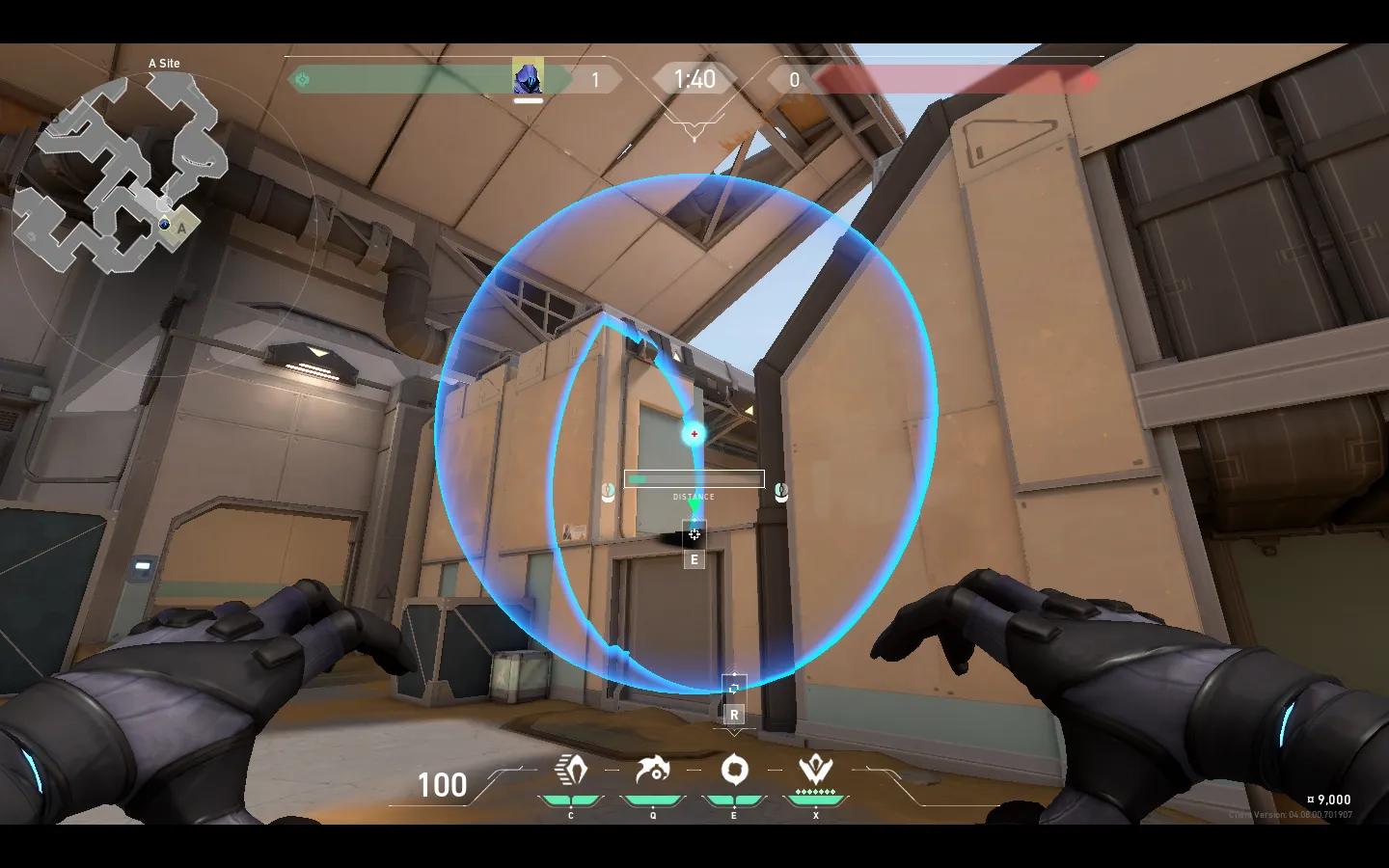 Aggressive Shroud Step to Defend A Site — Omen lineup on Fracture