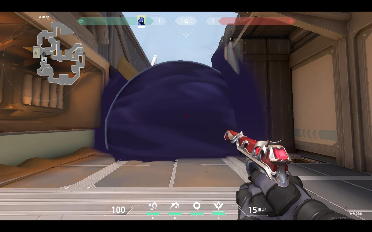 Omen Shrouded Step on Fracture Defense Site A — step 4 of 4: Result
