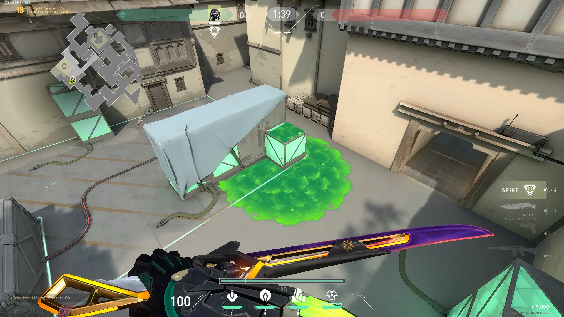 Viper Snake Bite on Haven Attack Site C — step 4 of 4: Result