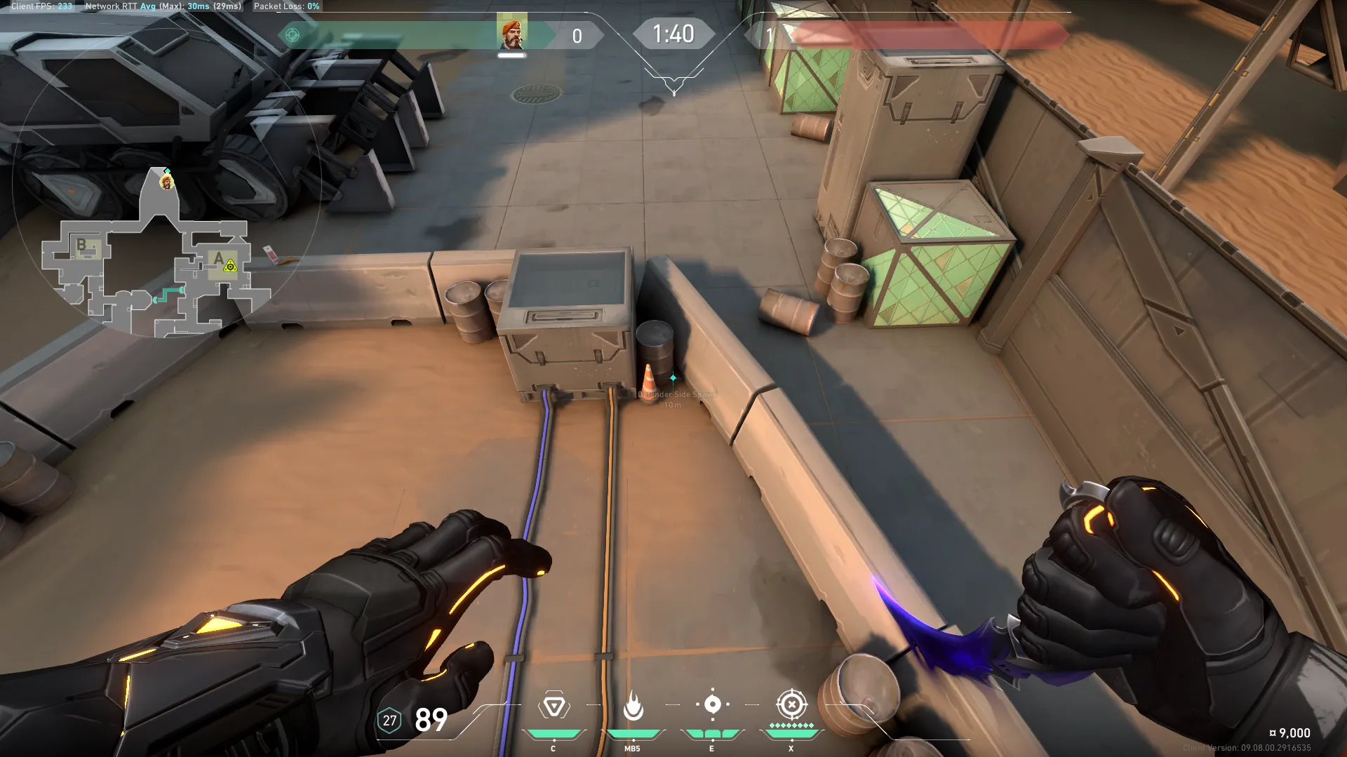 Defenders to A Default Box — Brimstone lineup on Bind