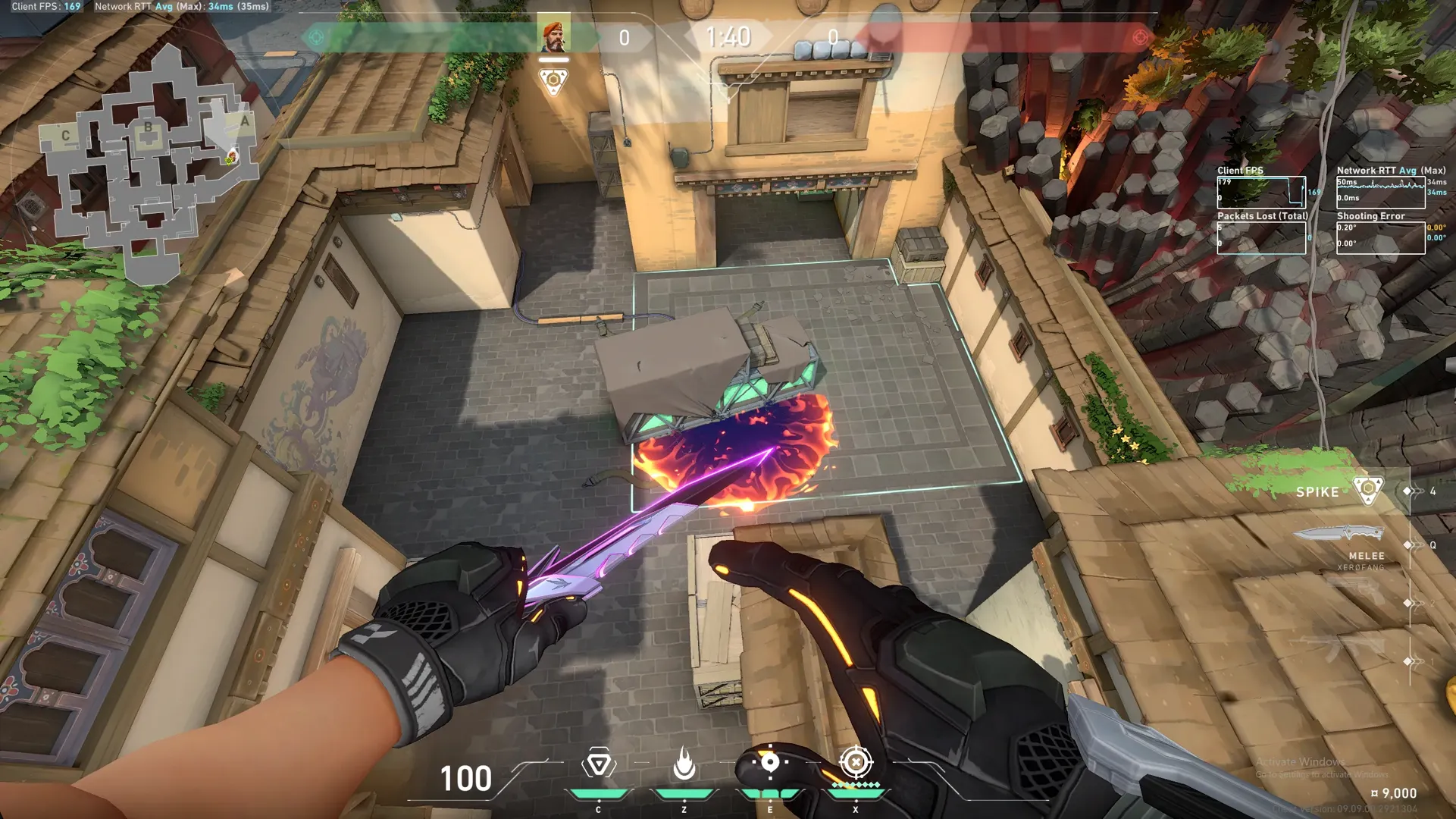 Brimstone Incendiary on Haven Defense Site A — step 3 of 3: Result