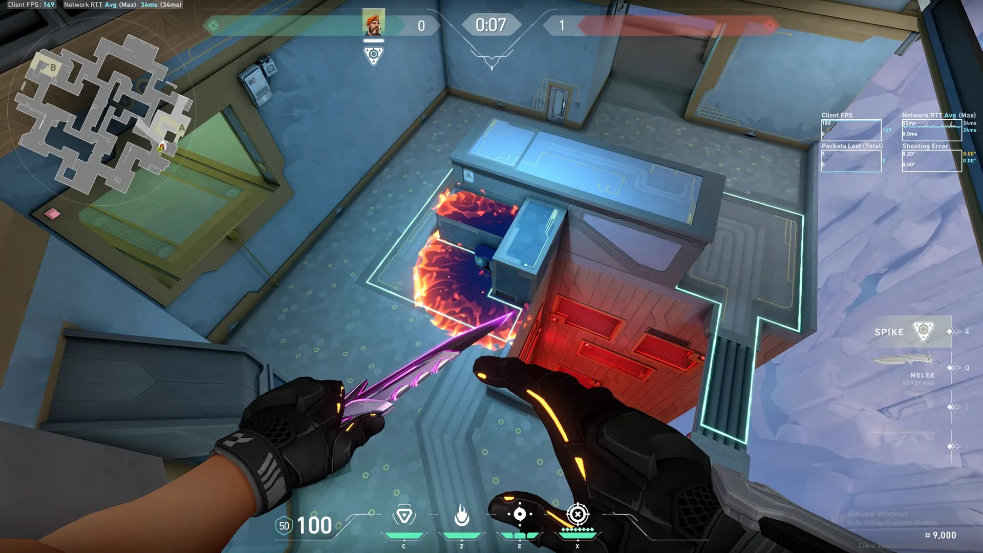 Brimstone Incendiary on Abyss Attack Site A — step 3 of 3: Result