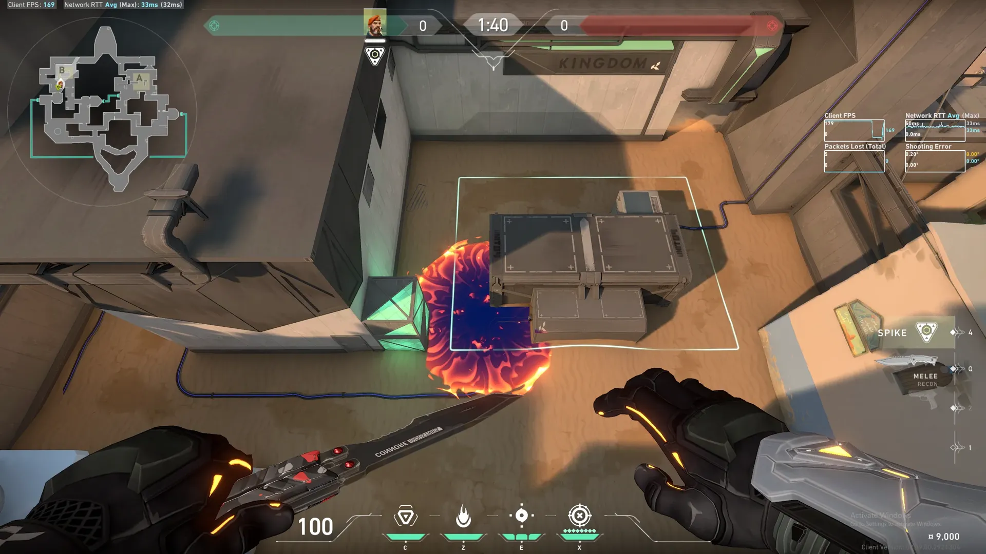 Brimstone Incendiary on Bind Defense Site B — step 3 of 3: Result