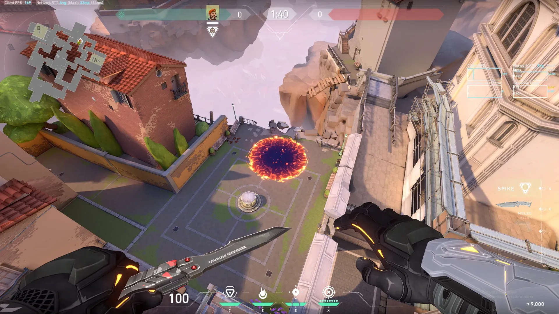 Brimstone Incendiary on Ascent Attack Site A — step 3 of 3: Result