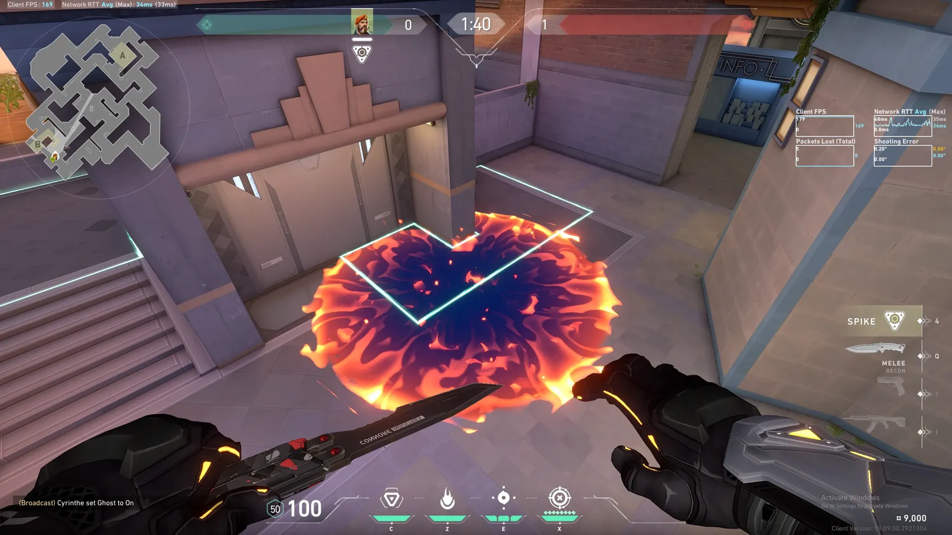 Brimstone Incendiary on Sunset Defense Site B — step 3 of 3: Result
