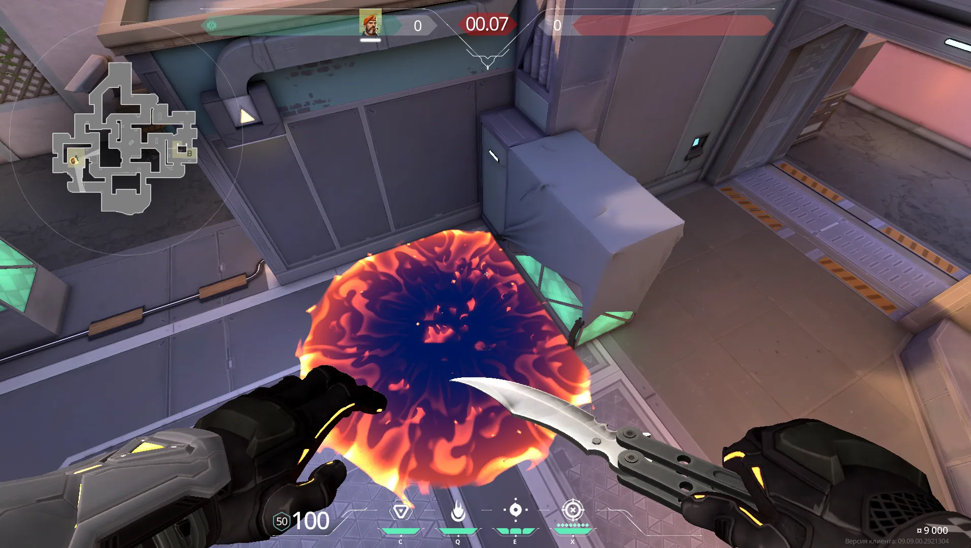 Brimstone Incendiary on Sunset Defense Site A — step 3 of 3: Result